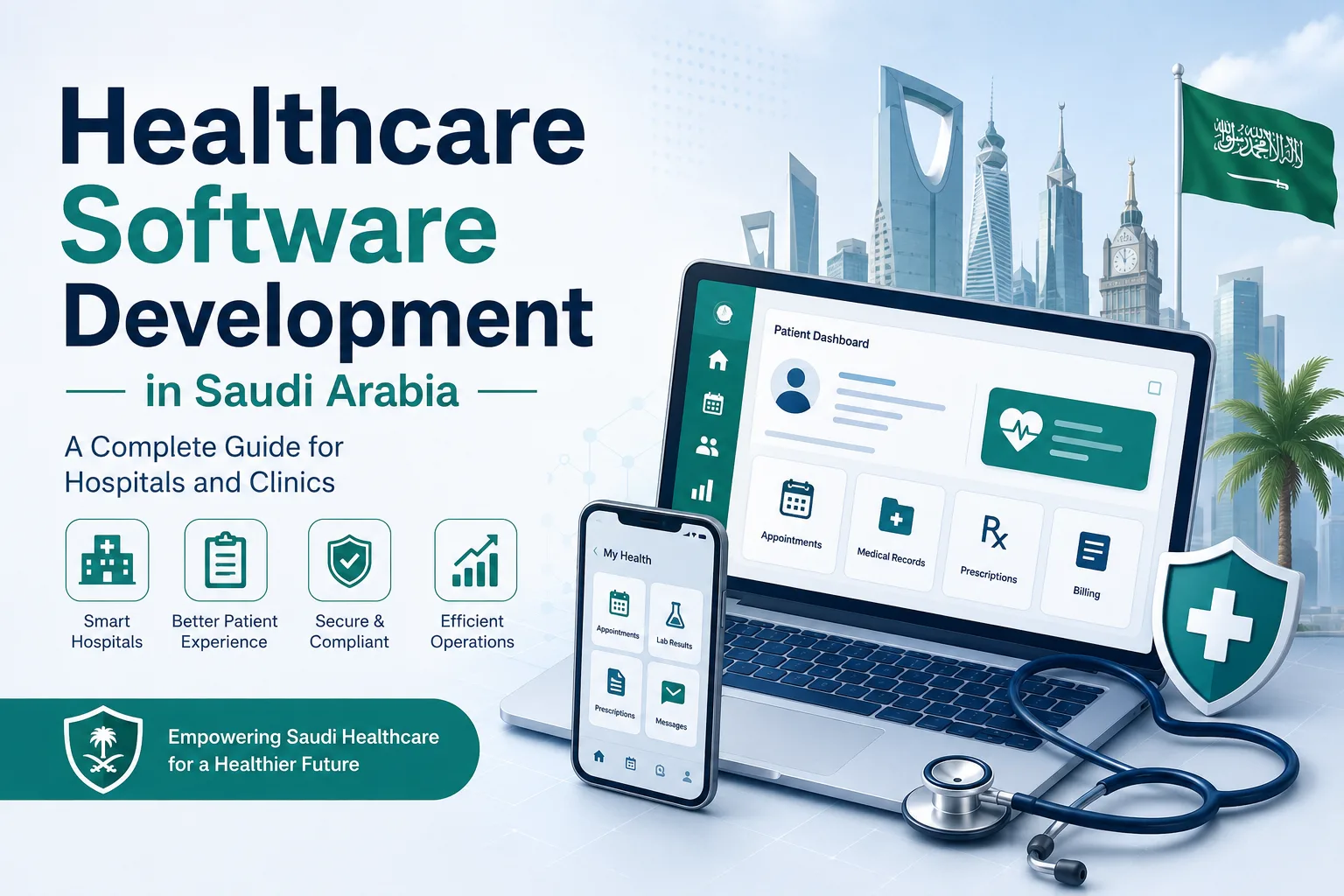 Healthcare Software Development in Saudi Arabia: A Complete Guide for Hospitals and Clinics