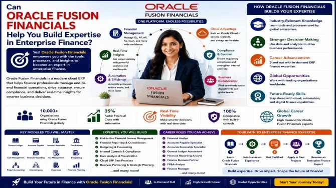 Can Oracle Fusion Financials Help You Build Expertise in Enterprise Finance?