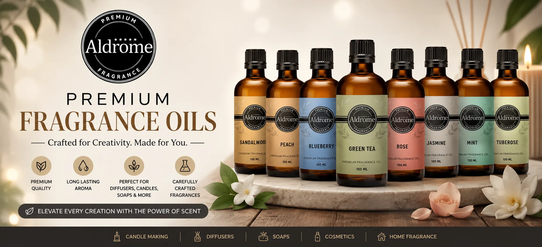 Fragrance Oils for Candles: A Complete Guide to Choosing the Right Scents