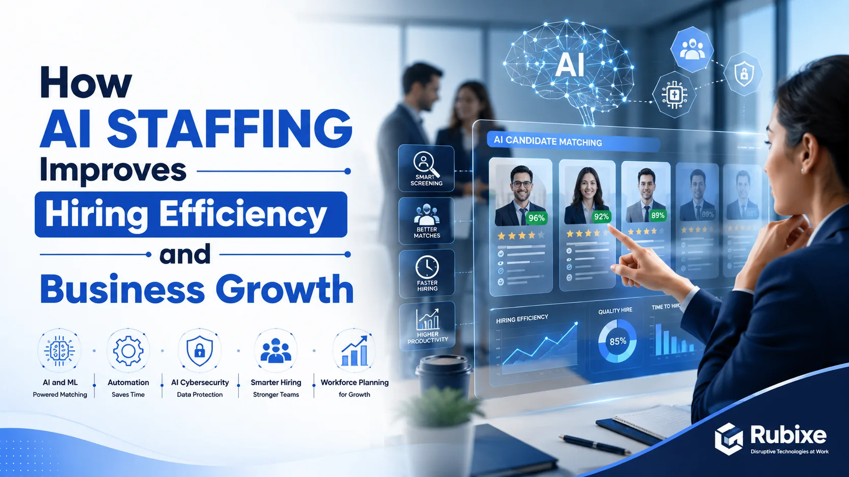 How AI Staffing Improves Hiring Efficiency and Business Growth