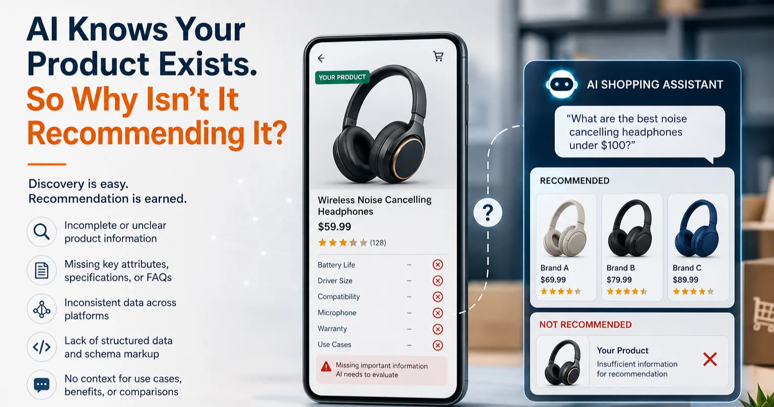 AI Knows Your Product Exists. So Why Isn't It Recommending It?