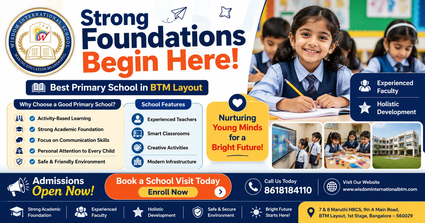 A Parent's Guide to Choosing the Right School in BTM Layout