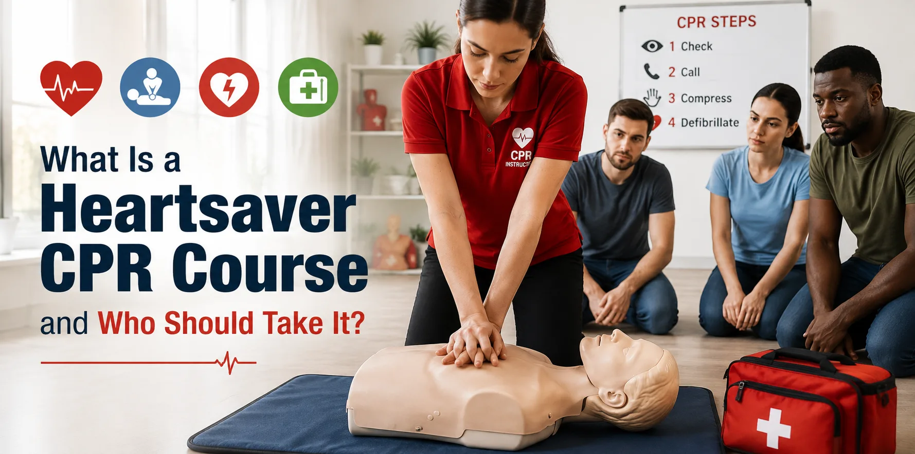 What Is a Heartsaver CPR Course and Who Should Take It?