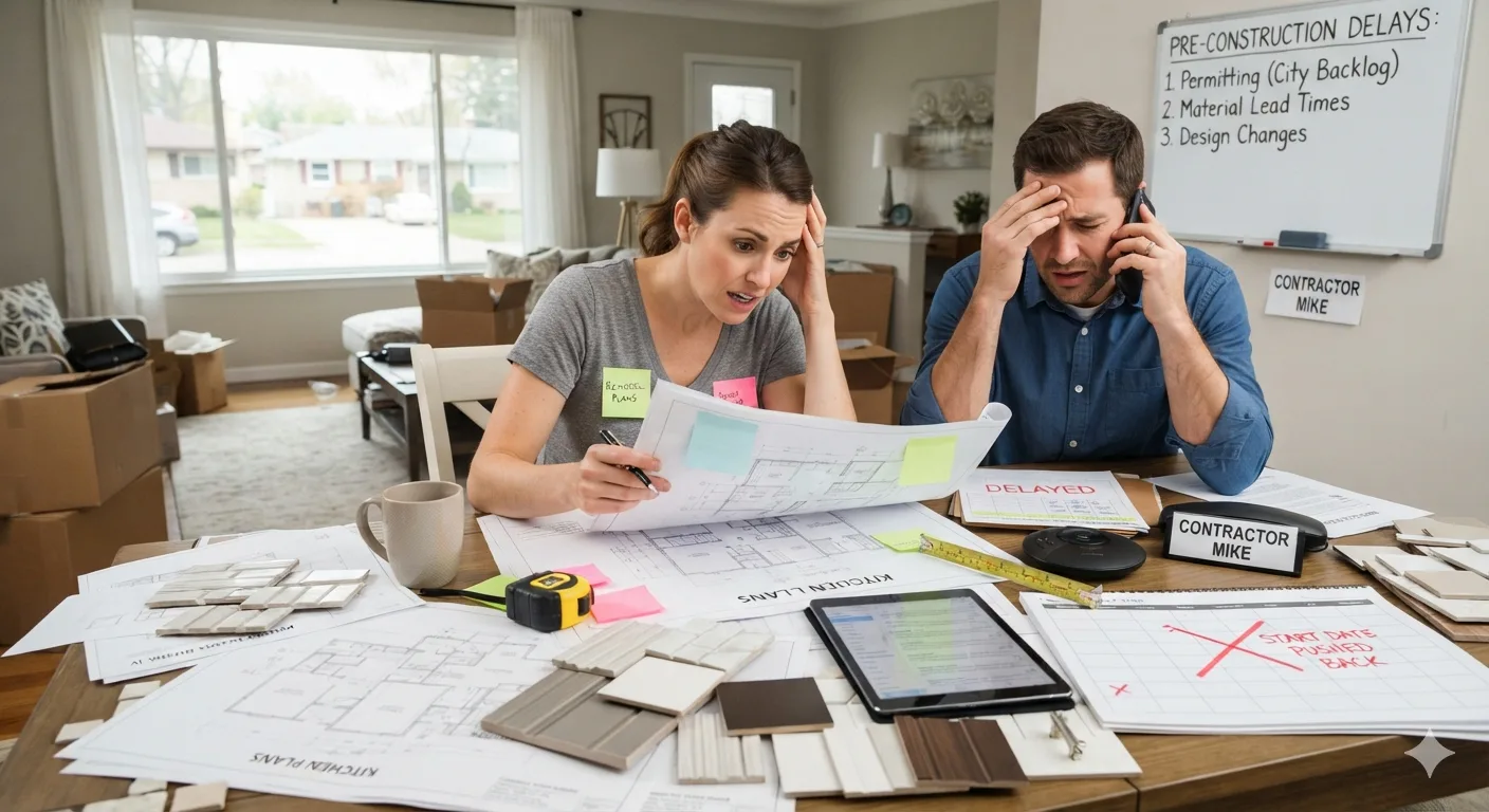 Why Home Remodel Timelines Slip Before Construction Even Begins