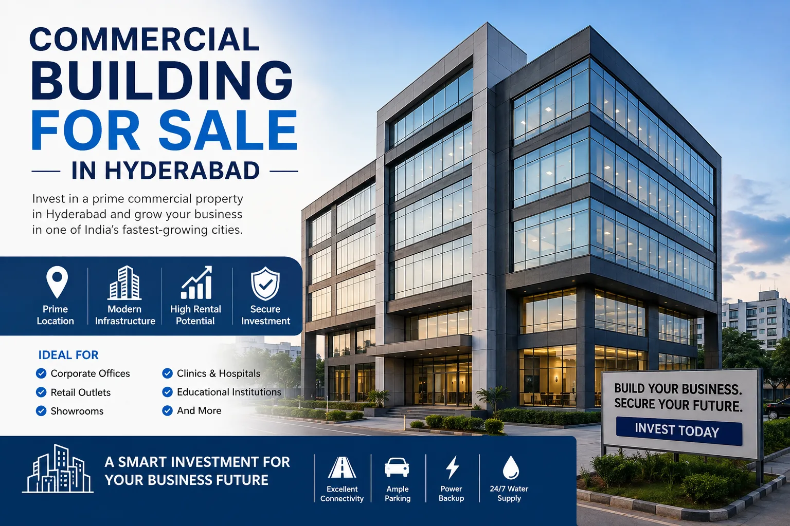 Commercial Building for Sale in Hyderabad: A Guide for Buyers and Investors