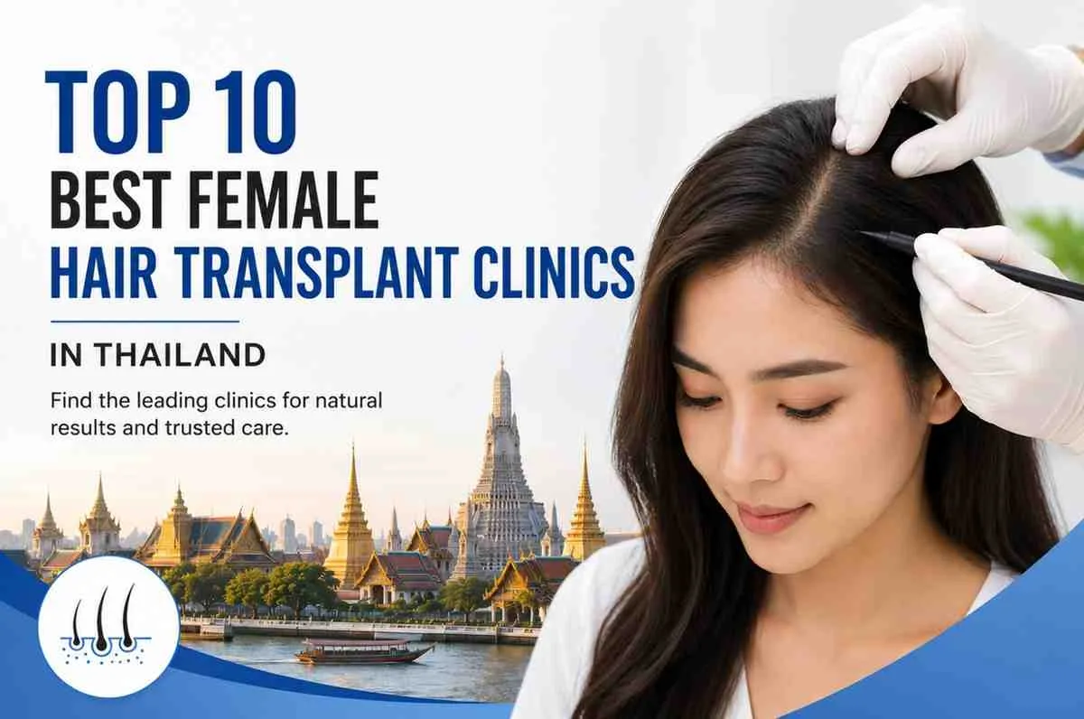 Top 10 Best Female Hair Transplant Clinics in Thailand