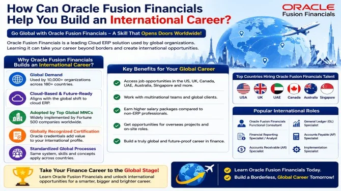 How Can Oracle Fusion Financials Help You Build an International Career?