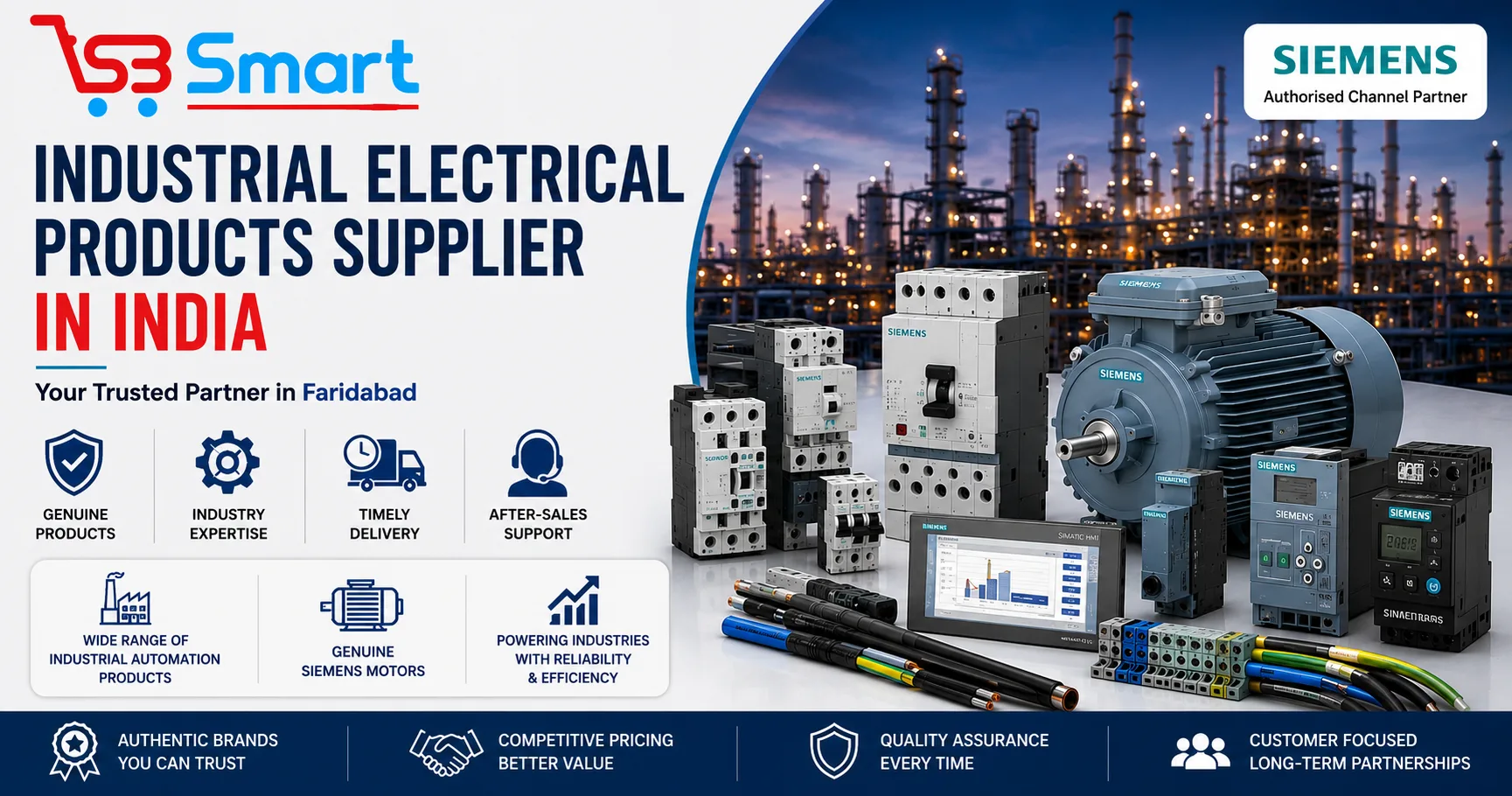 Industrial Electrical Products Supplier in India: Your Trusted Partner in Faridabad