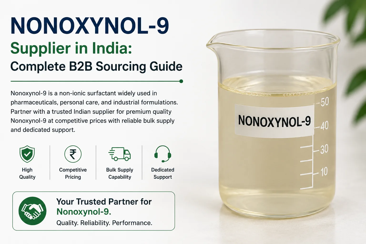 How Non-Ionic Surfactants Improve Industrial Cleaning Performance