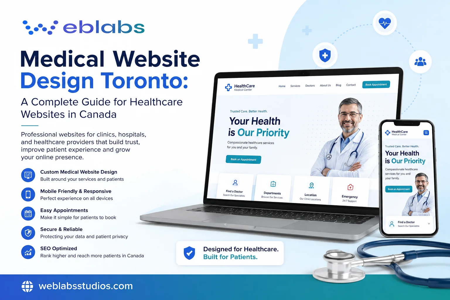 Medical Website Design Toronto: A Complete Guide for Healthcare Websites in Canada