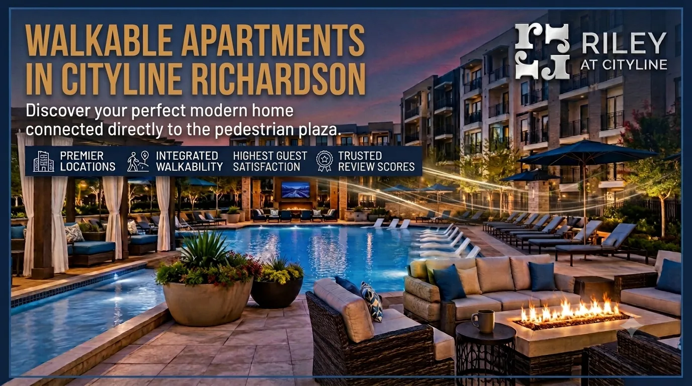 Walkable Apartments in CityLine Richardson