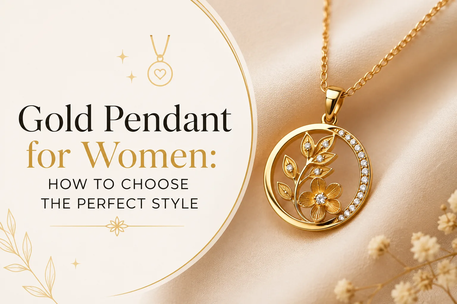 Gold Pendant for Women: How to Choose the Perfect Style