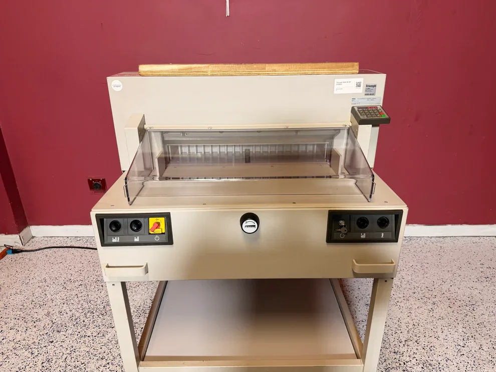 Triumph Paper Cutter: How It Makes Print Finishing Easier