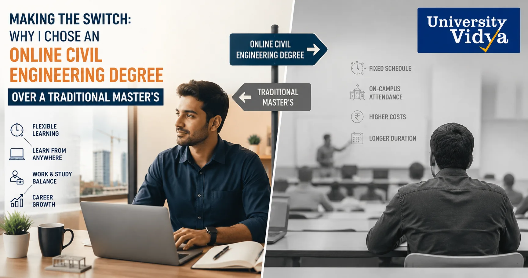 Making the Switch: Why I Chose an Online Civil Engineering Degree Over a Traditional Master's