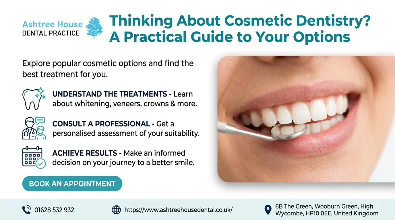 Thinking About Cosmetic Dentistry? A Practical Guide to Your Options