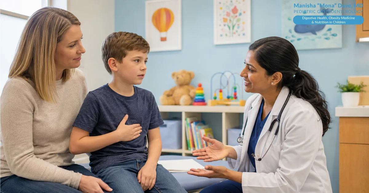 What to Expect When a Pediatric Gastroenterologist Evaluates Your Child for Chronic Reflux