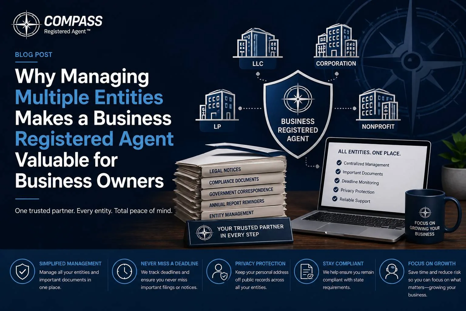 Why Managing Multiple Entities Makes a Business Registered Agent Valuable for Business Owners