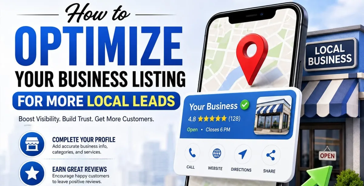 How to Optimize Your Business Listing for More Local Leads