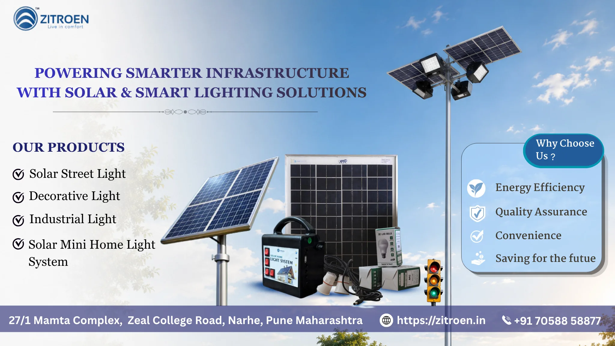 Solar Street Light Manufacturer in India: Reliable and Sustainable Lighting Solutions
