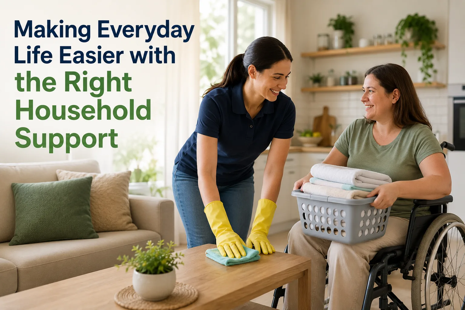 Making Everyday Life Easier With the Right Household Support