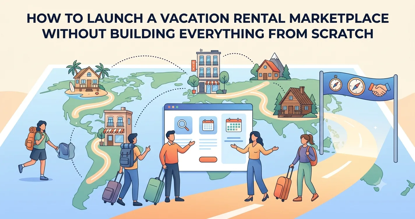 How to Launch a Vacation Rental Marketplace Without Building Everything From Scratch
