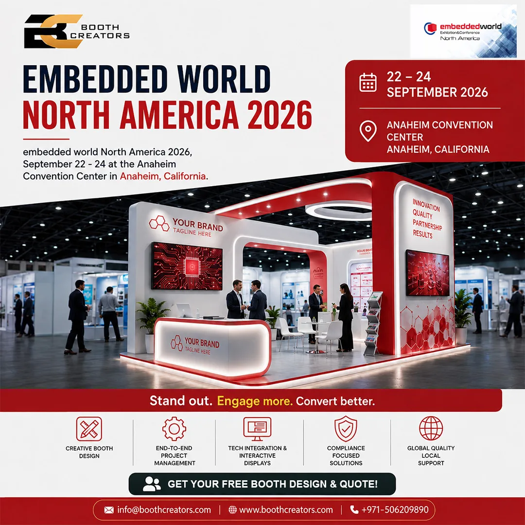 Exhibiting at embedded world North America 2026: What Your Booth Actually Needs in Anaheim