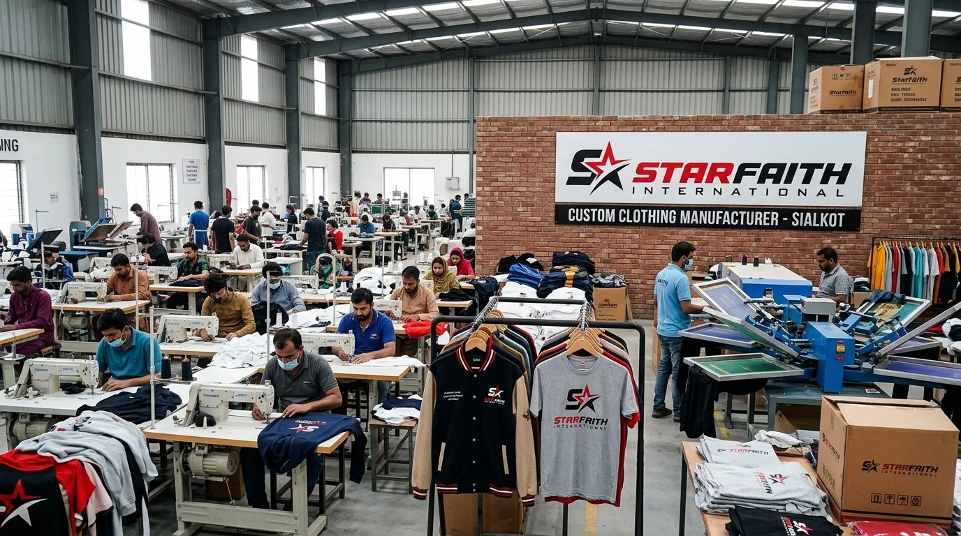 Custom Clothing Manufacturer Sialkot: A Buyer’s Guide