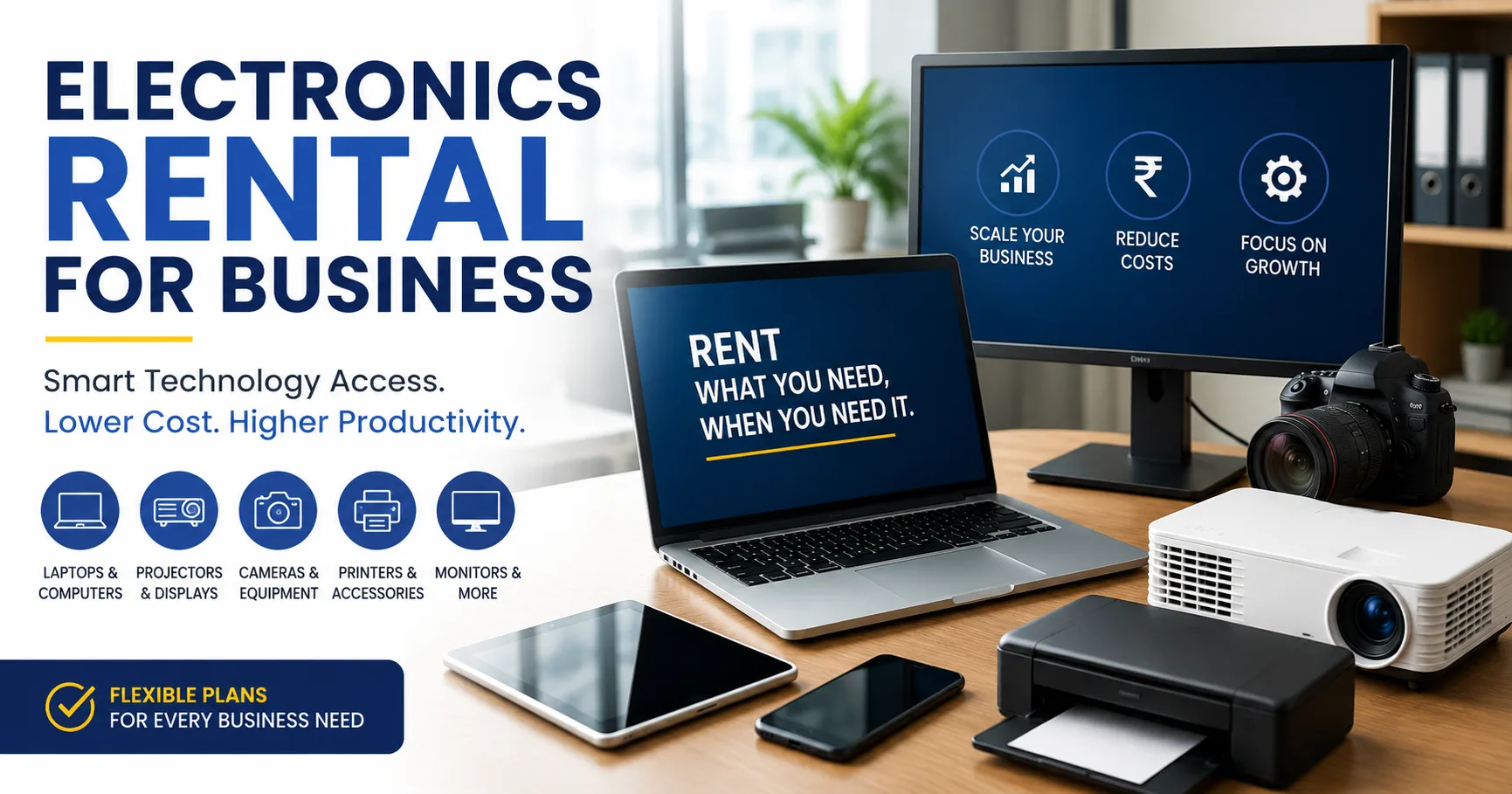Electronics Rental for Business: A Simple and Flexible Solution