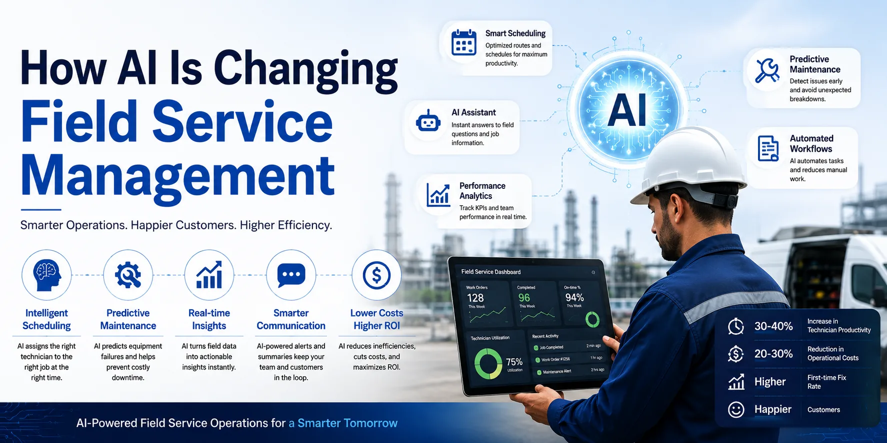 How AI Is Changing Field Service Management