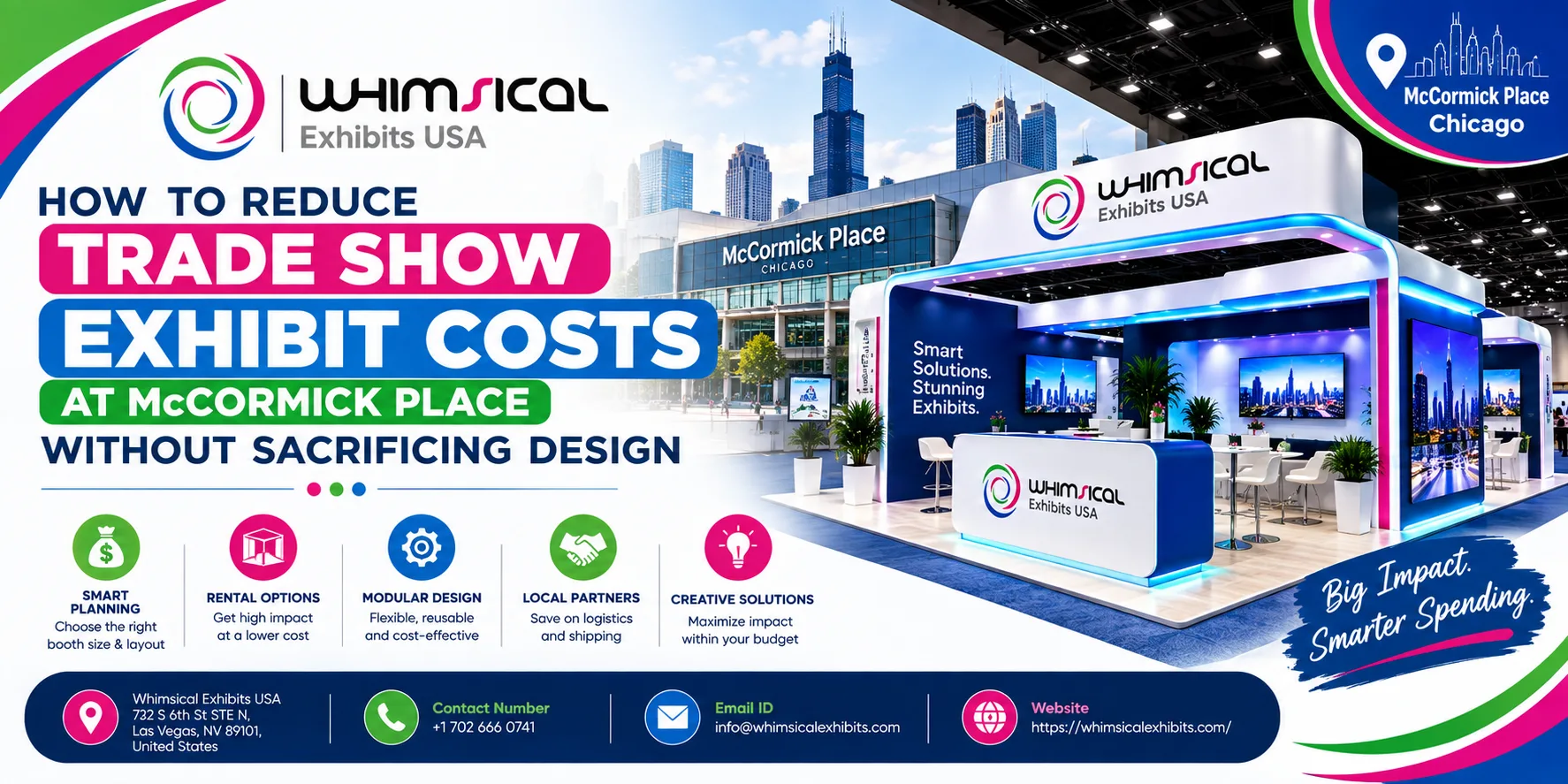 How to Reduce Trade Show Exhibit Costs at McCormick Place Without Sacrificing Design