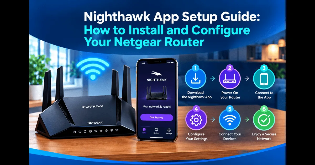 Nighthawk App Setup Guide: How to Install and Configure Your Netgear Router