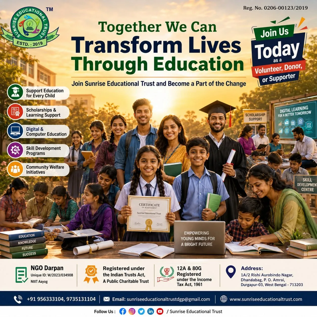 Best Educational Trust in India: How Sunrise Educational Trust is Creating Opportunities for Every Child