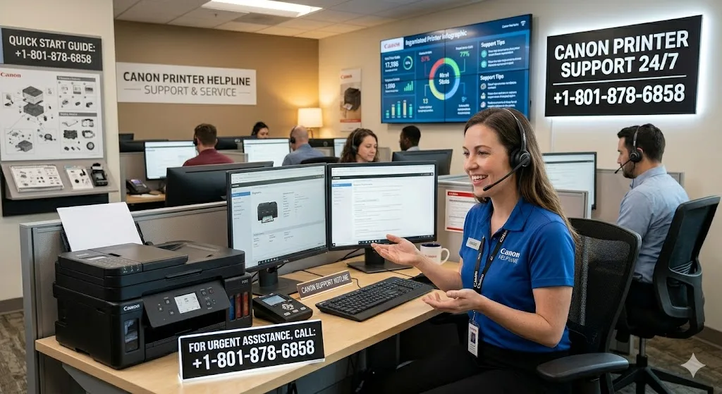 How Can I Contact the Canon Printer Helpline for Support?