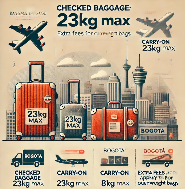 Airline Baggage Policies for Flights to Bogota
