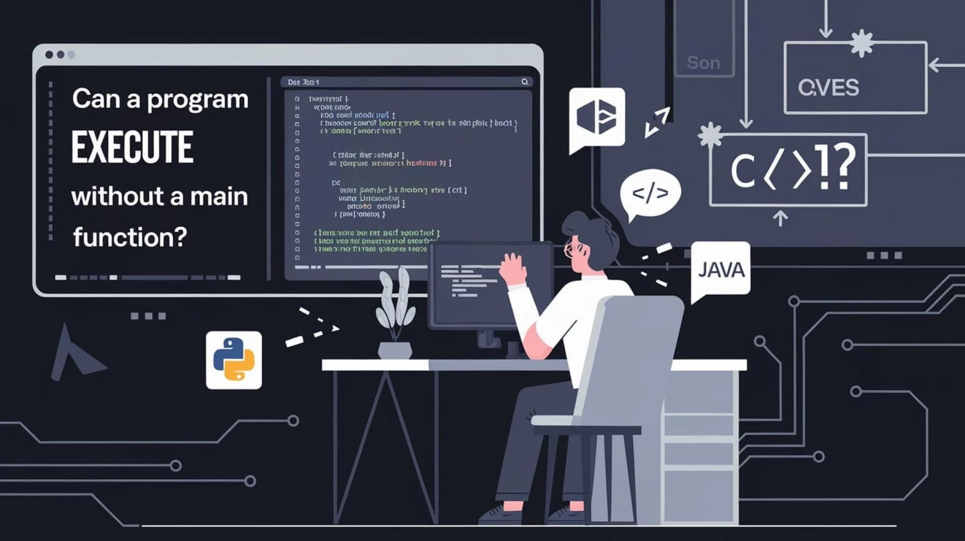 Can a Program Execute Without a Main Function?