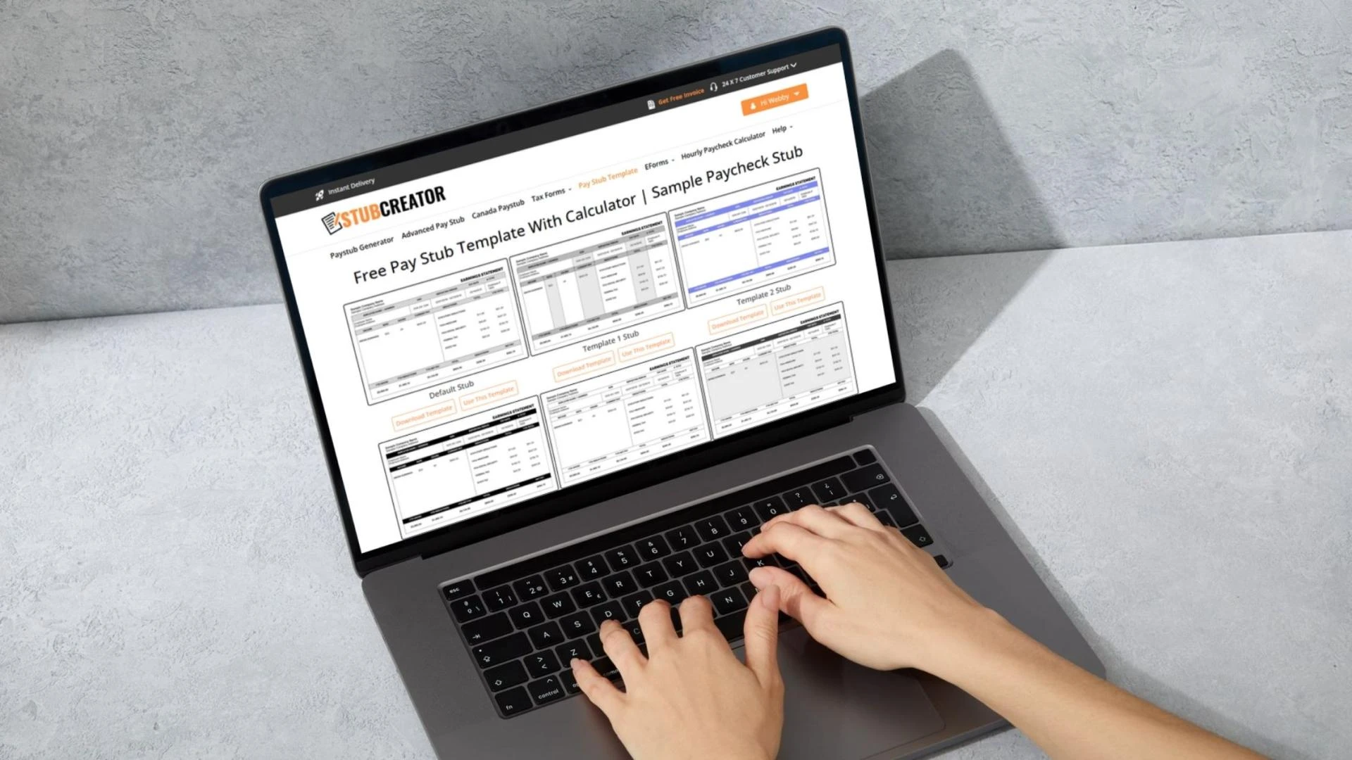 Check Stub Generator | Create Professional Check Stubs Online