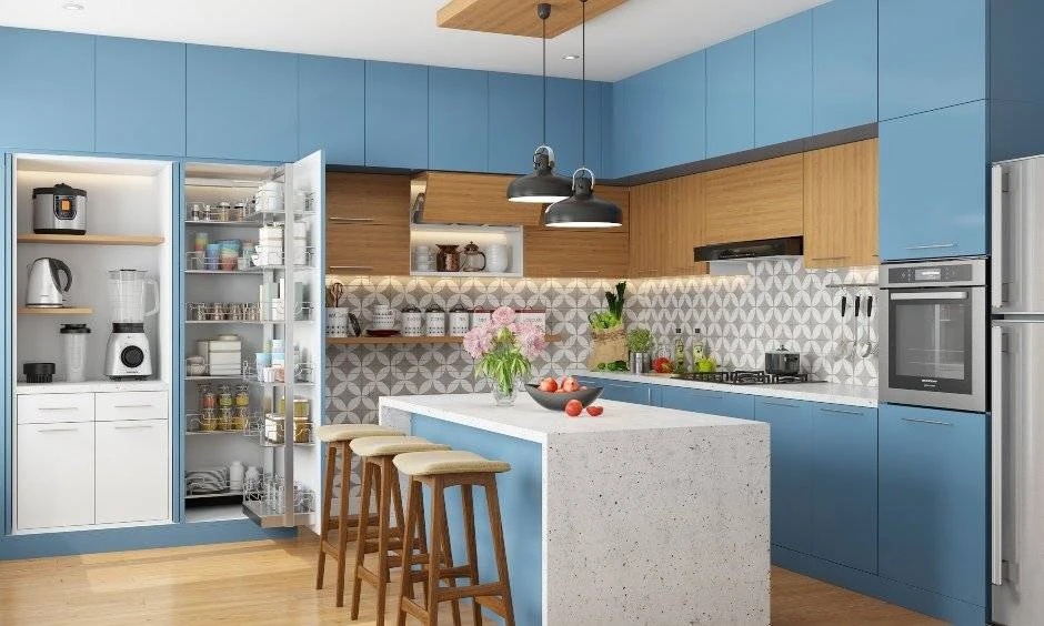 How do I plan a modular kitchen in home?