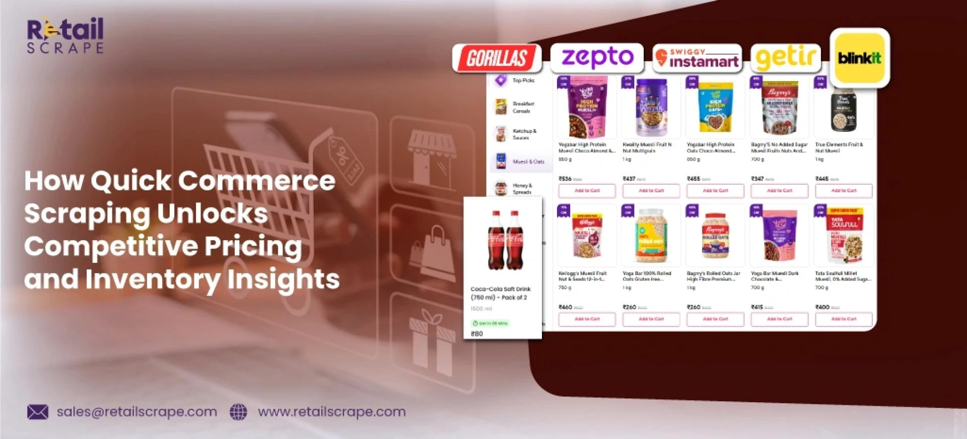 How Quick Commerce Scraping Unlocks Competitive Pricing and Inventory Insights