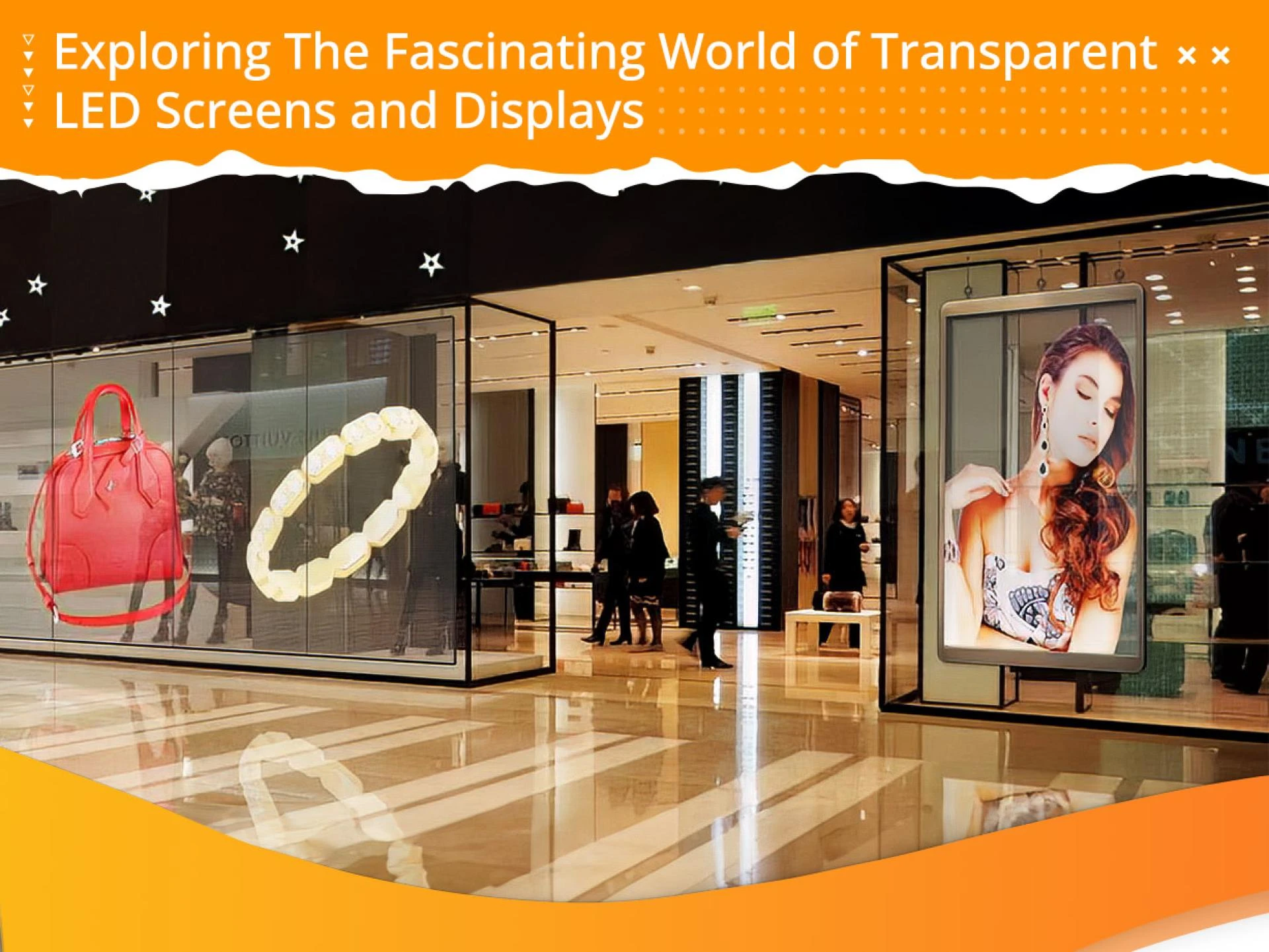 Transparent LED Video Walls and Screens