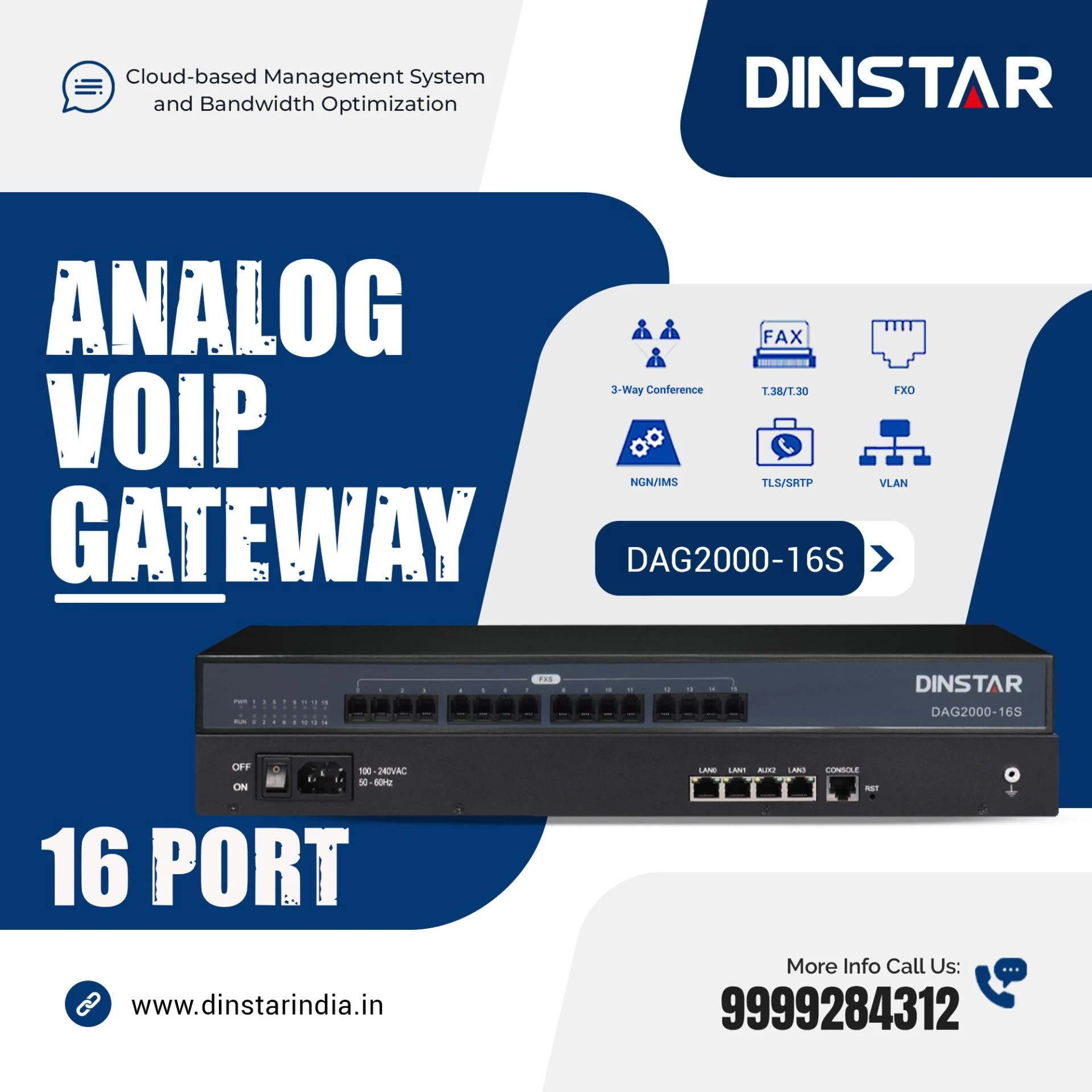 16 Port FXS: Revolutionizing Business Communication Infrastructure