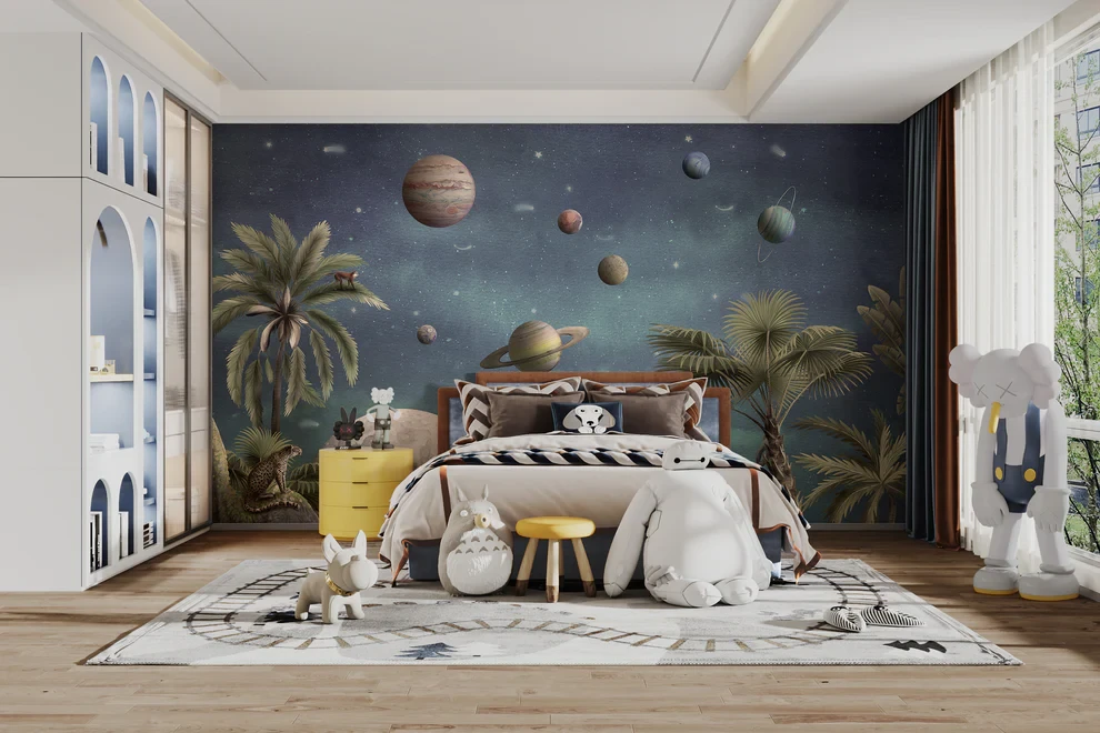 What Are the Best Removable Wallpaper Options for Kids' Spaces?