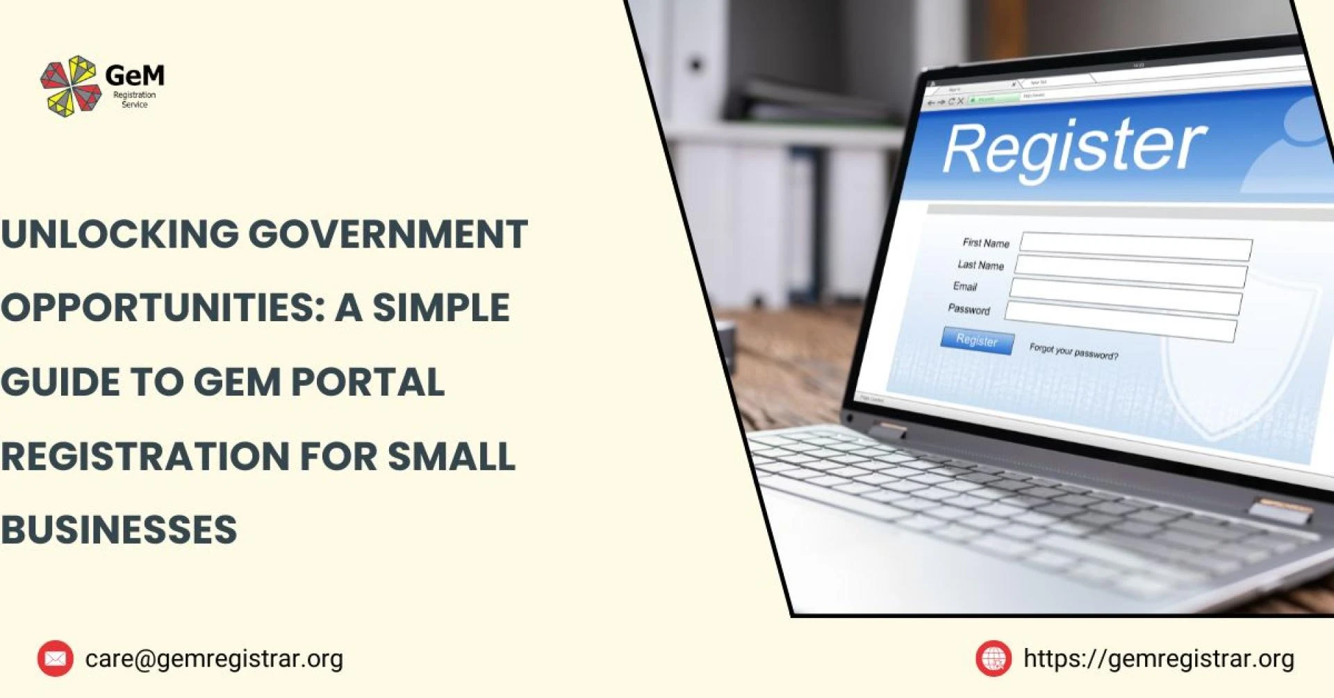 Unlocking Government Opportunities: A Simple Guide to GeM Portal Registration for Small Businesses