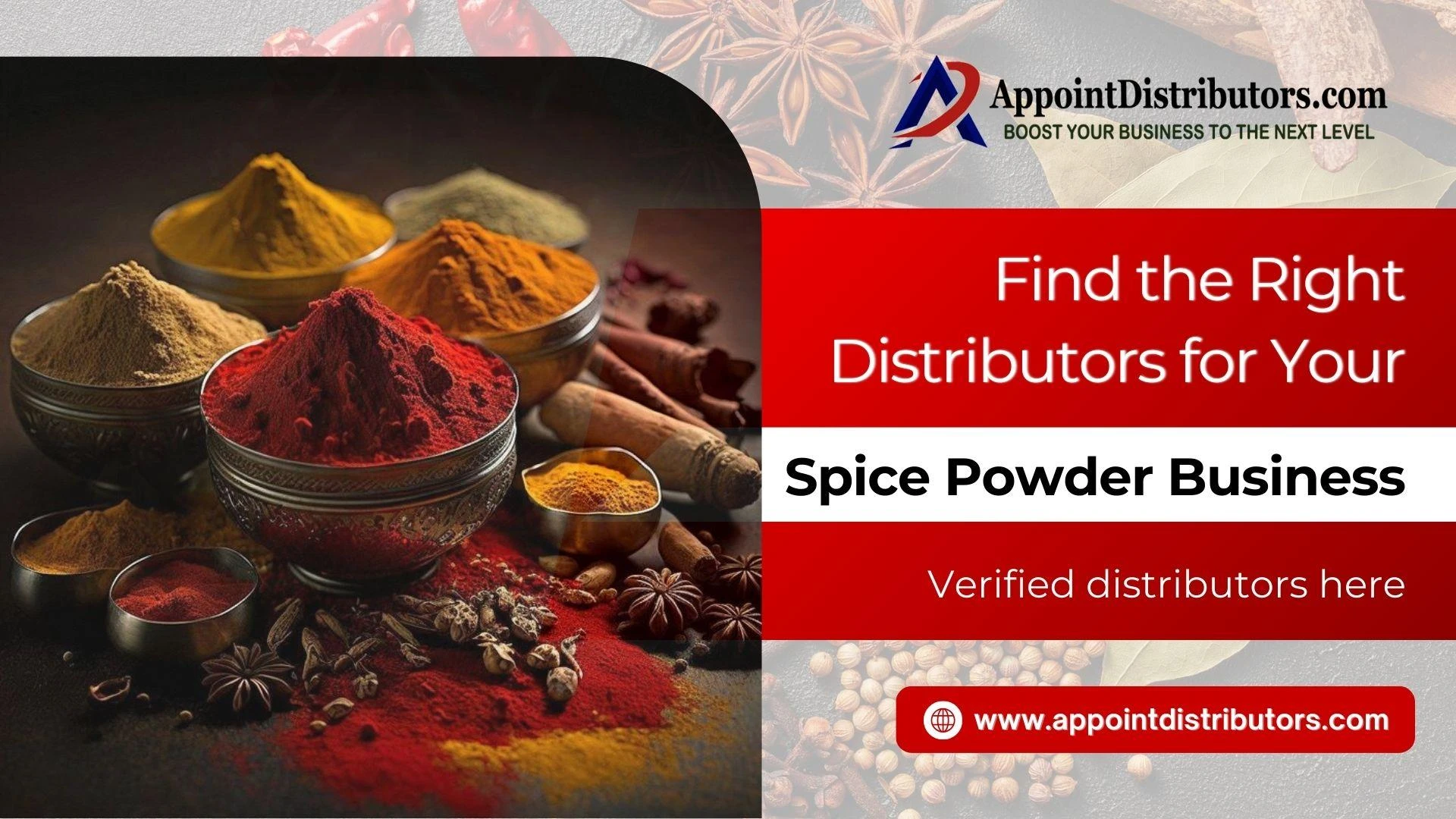 Find the Right Distributors for Your Spice Powder Business