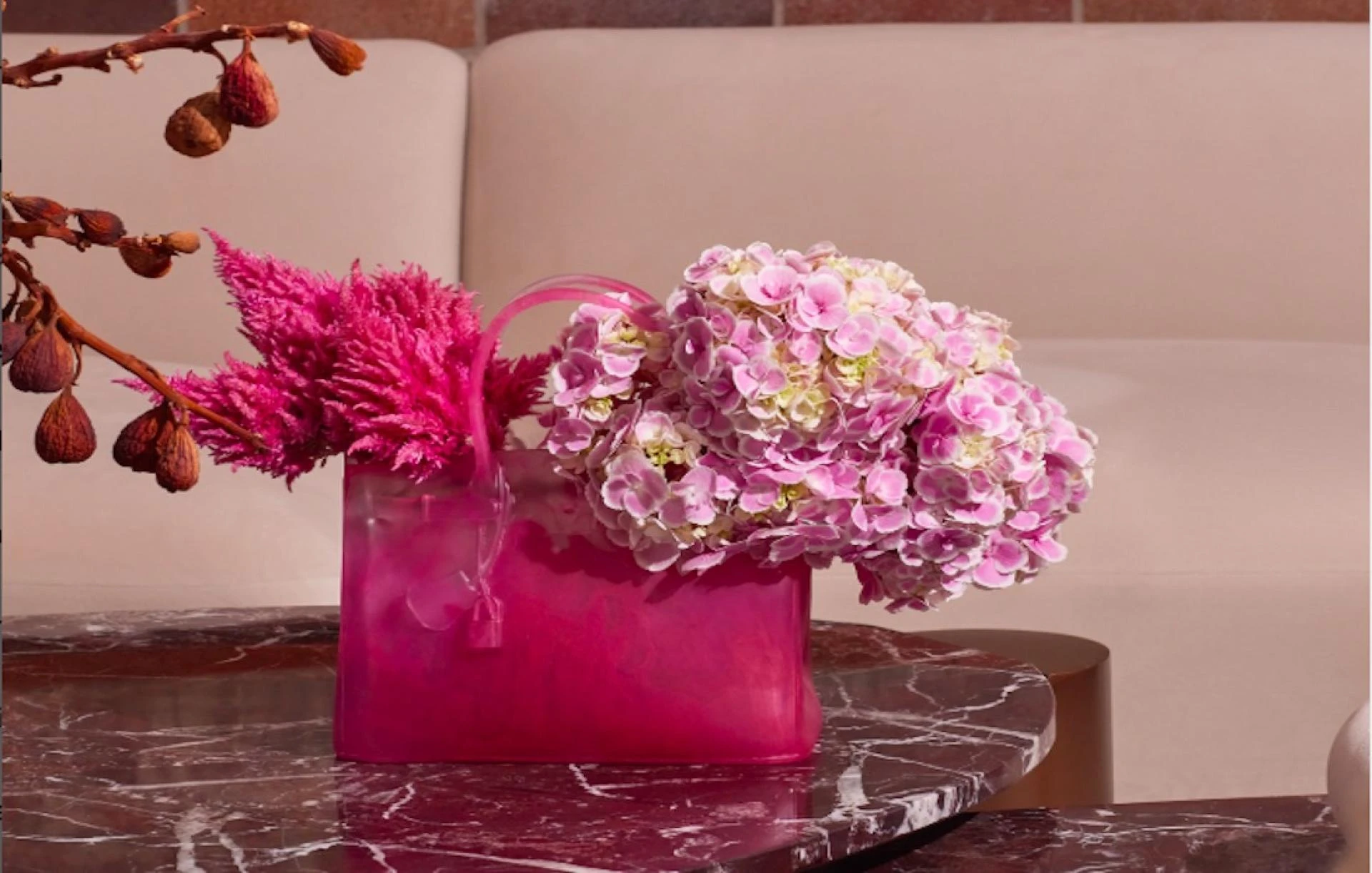 Fashion Meets Function in the Art of Handbag-Inspired Vases