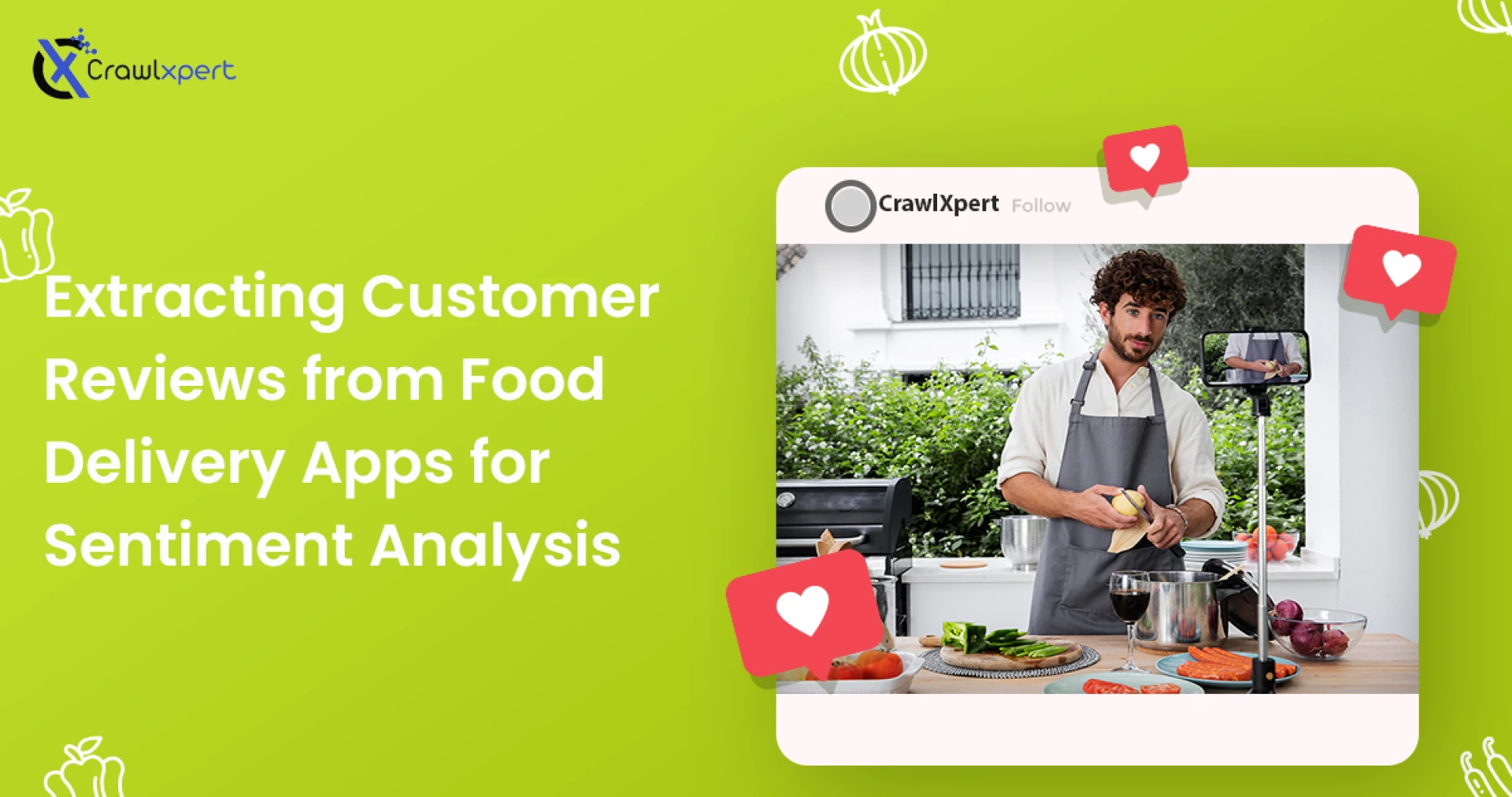 Extracting Customer Reviews from Food Delivery Apps for Sentiment Analysis