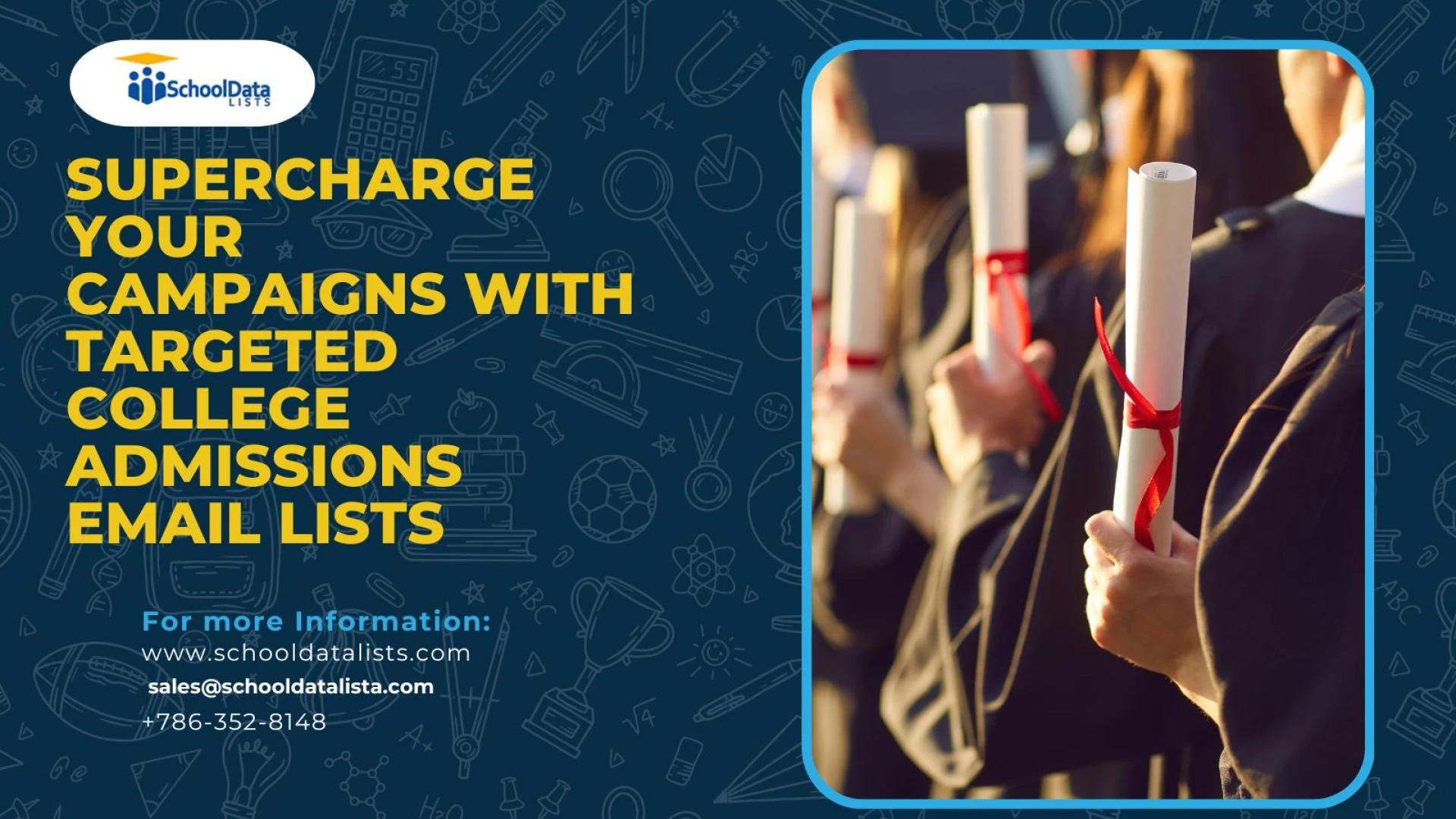 Supercharge Your Campaigns with Targeted College Admissions Email Lists