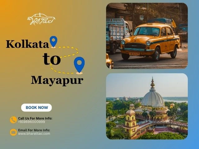 Taxi Ride from Kolkata to Mayapur: A Spiritual and Scenic Road Trip