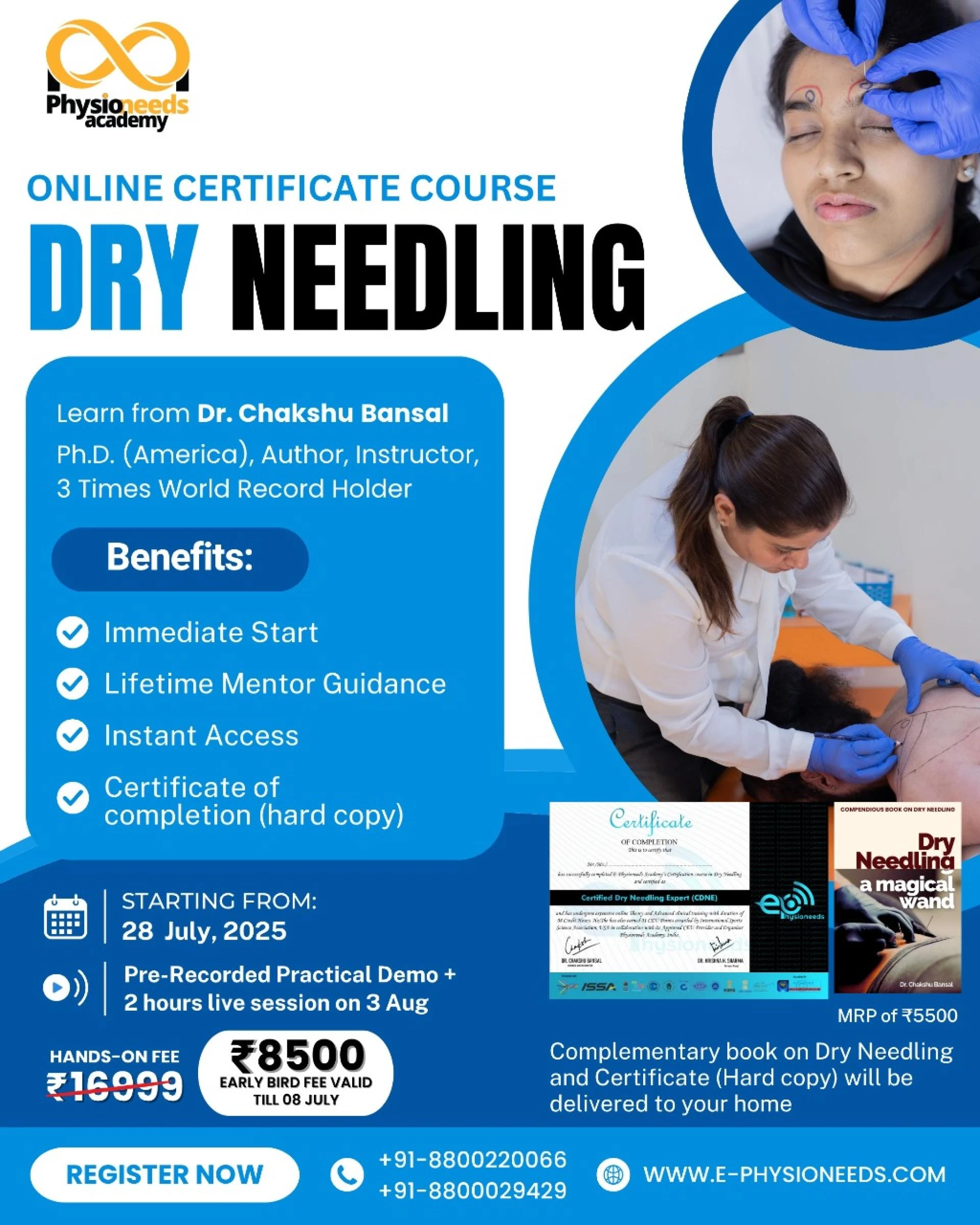 online sports fellowship program for physiotherapists