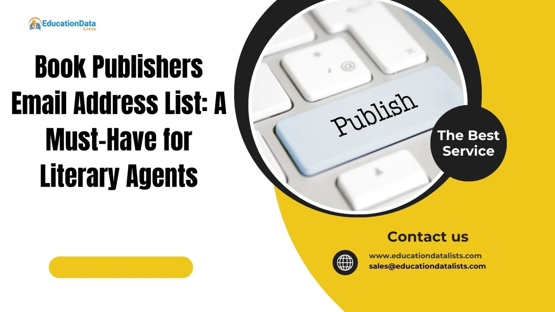 Book Publishers Email Address List: A Must-Have for Literary Agents