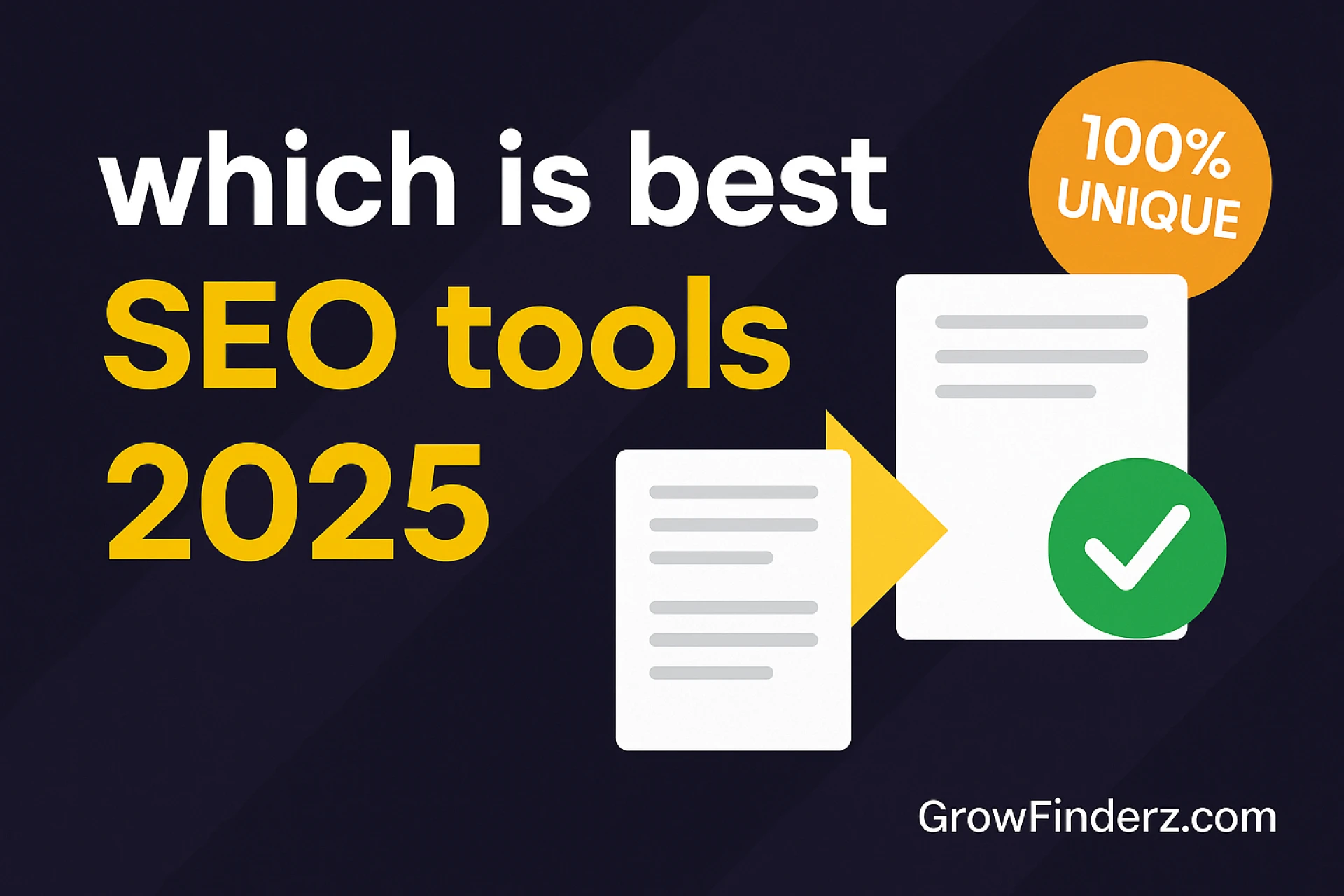 which is best SEO tools 2025